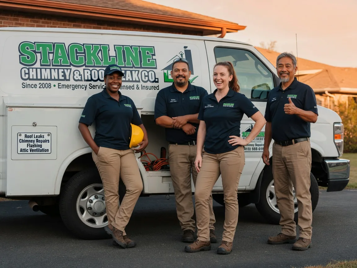 Chimney flashing repair company in Lore City, OH